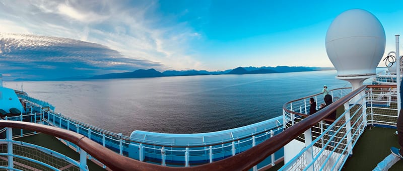 Picture from our Cruise Ship in the Alaska waters.